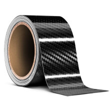 VViViD Vinyl Detailing Wrap Tape 2 Zoll x 20 Fu DIY-Rolle (Epoxy Carbon Black)
