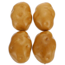 4St Lichtbruine Decoratieve Aardappels Voor Etalage En Bureau