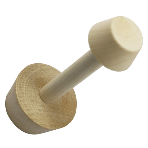 doppelseitiger holz- -stampfer für mini-eier- und gebäck