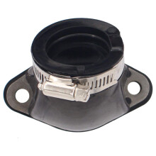 MOTOKU karburator gummi indsugningsmanifold st?vle Carb Holder m/klemme til Sportsman 335 400 450 500 ATV