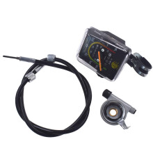 HGC Resetbare Snelheidsmeter Kilometerteller Meters Analoog Klassieke Stijl Vintage Universeel Voor 26"""" Gemotoriseerde Fiets Exercycle
