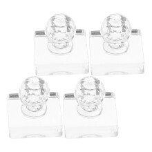 4-teiliges acrylreibstab-set für farbmischung und pigmentmahlung