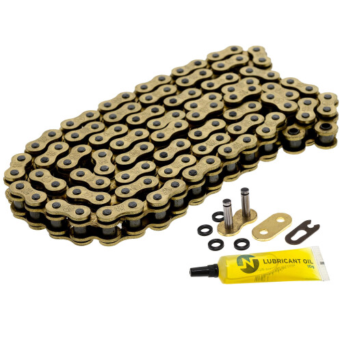 NICHE Guld 420 X-ringk?de 106 led med forbindende hovedled