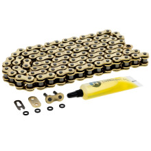 NICHE Guld 420 X-ringk?de 102 led med forbindende hovedled