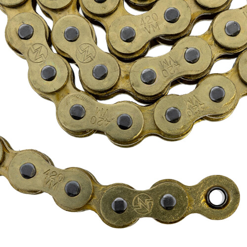 NICHE Guld 420 X-ringk?de 106 led med forbindende hovedled 1