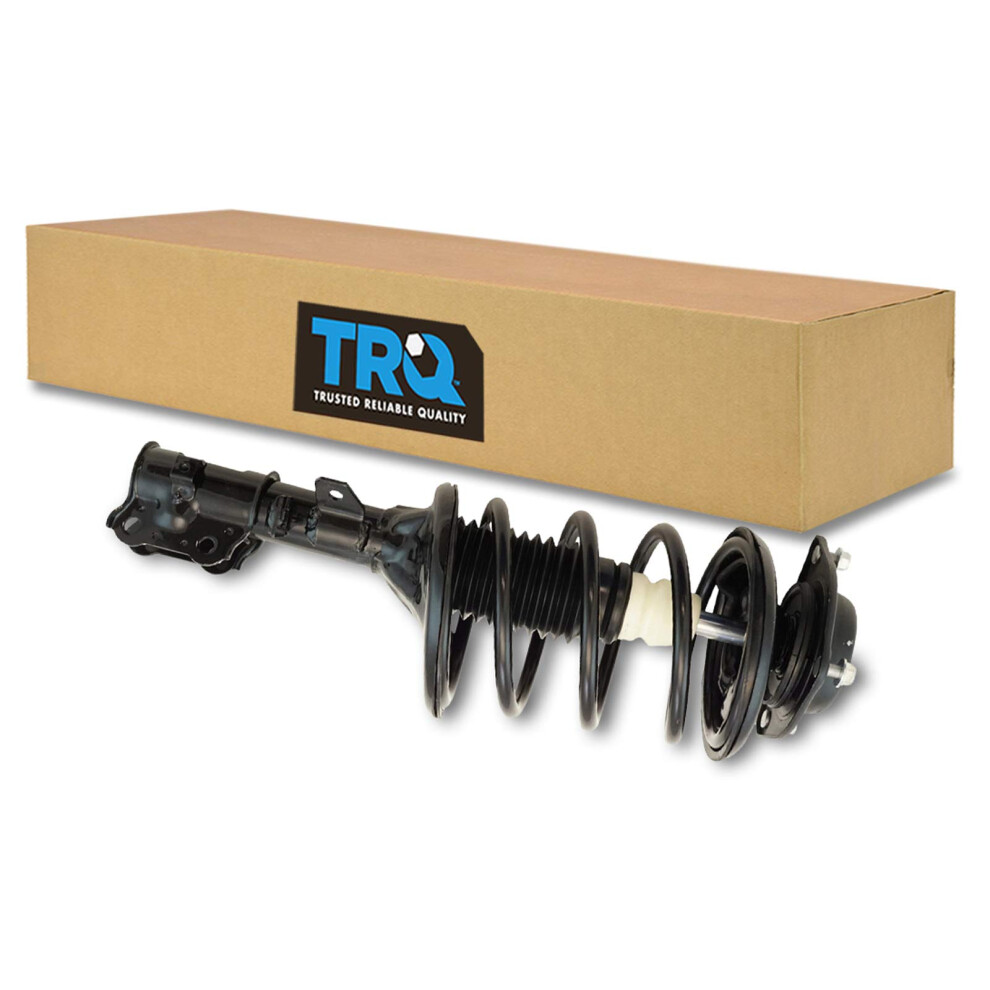 Trq Front Left Complete Strut & Coil Spring Assembly Drivers Side Compatible With 2004-2009 Kia Spectra 2005-2009 Spectra5 191213727775