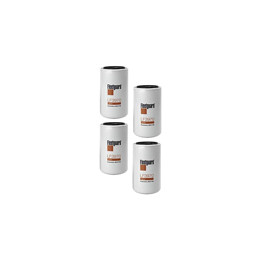 Lf3970 Fleetguard Lube Filter (Pack Of 4) 696337710189
