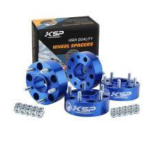 KSP Entretoises de roue 5 x 5 pour JK XK WJ WK 5,1 cm (50 mm) 5 x 127 entretoises avec goujons 1/2-20, kit centr sur moyeu d'alsage 71,5 mm pou