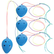 4-teiliges Kinder-Ocarina-Set, Plastik, 6-Loch, professionell