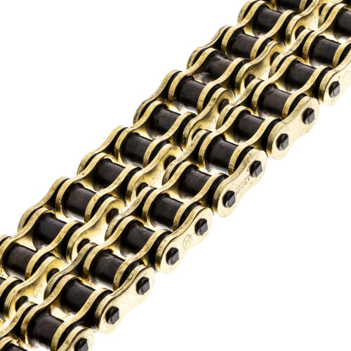 NICHE Guld 428 X-Ring Chain 102 Led med forbindende Master Link
