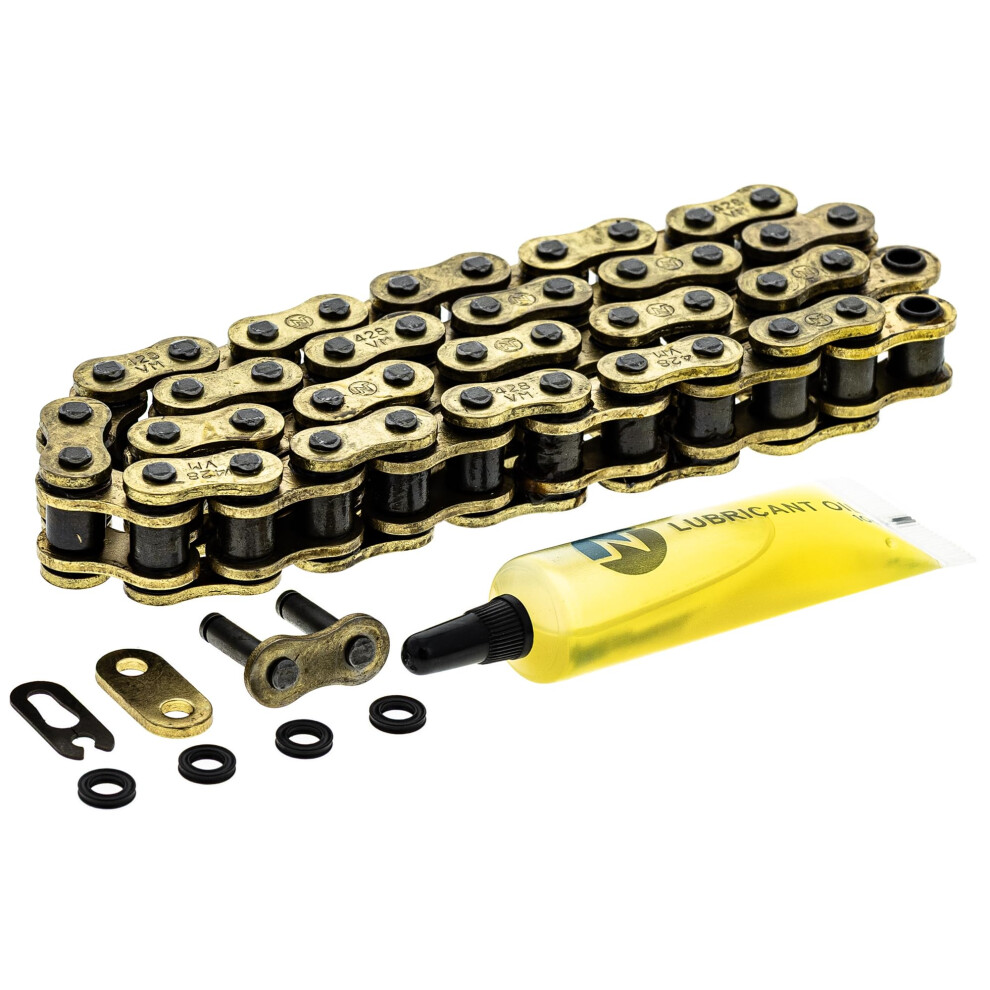 Niche 428 X-Ring Chain 44 Links With Connecting Master Link Gold 803467012339