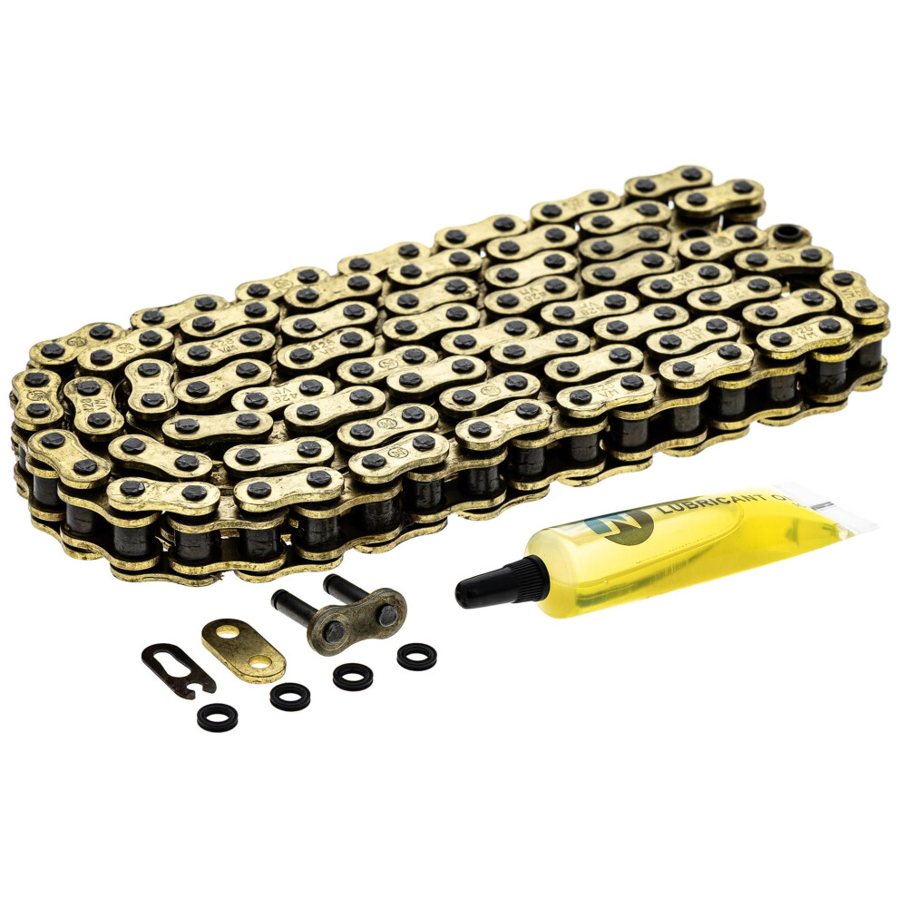 Niche 428 X-Ring Chain 114 Links With Connecting Master Link Gold 803467012261