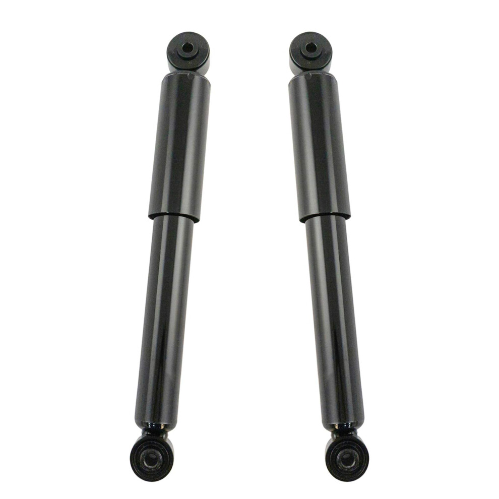 Trq Rear Shock Absorber Set Compatible With 2015-2018 Chevrolet City Express 2013-2021 Nissan Nv200 191213500873