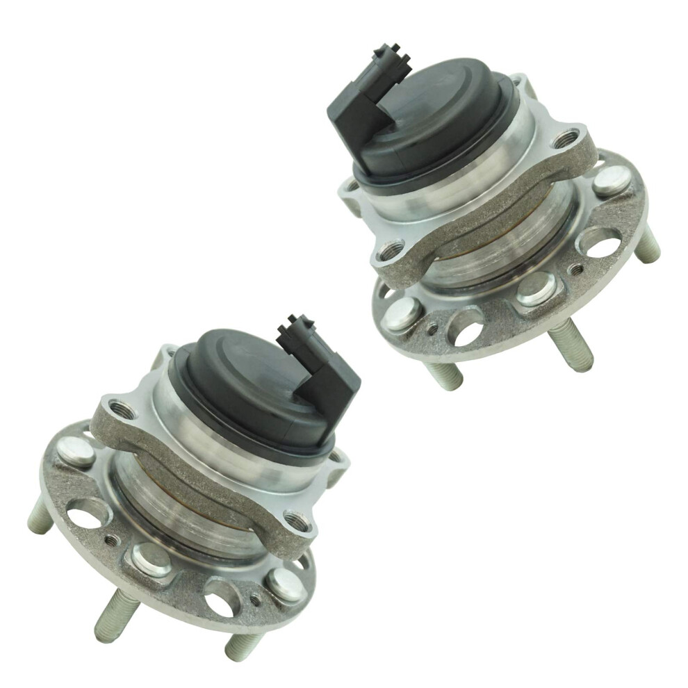 Trq Front Wheel Hub Bearings Assembly Set Compatible With 2011-2016 Hyundai Equus 2009-2014 Genesis 191213640449
