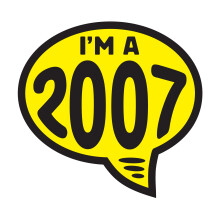 Ez-line vinyl jaarslogan bubbels voor auto veel 1 dozijn voorruit sticker stickers dealernummers (2007)