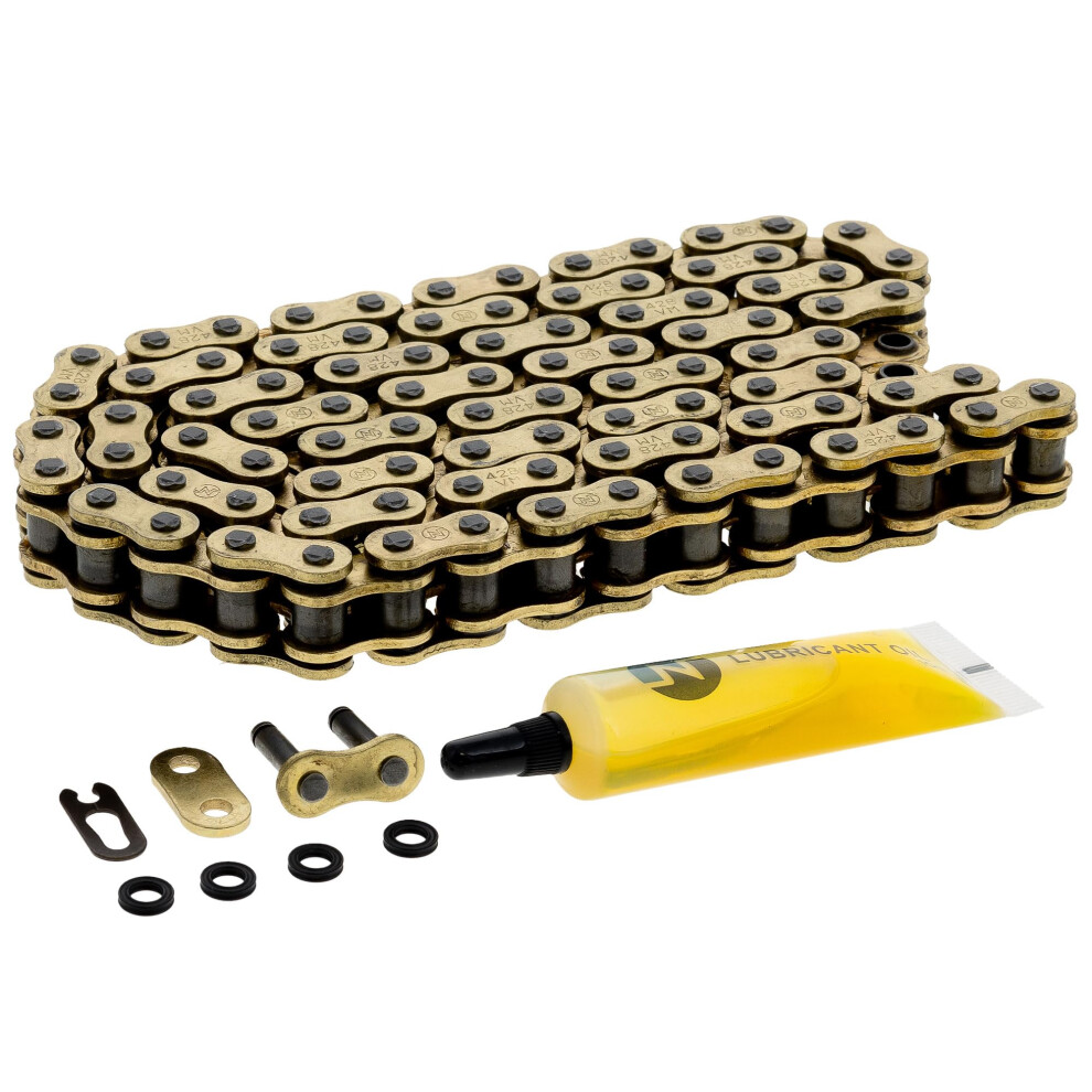 Niche 428 X-Ring Chain 94 Links With Connecting Master Link Gold 803467012407
