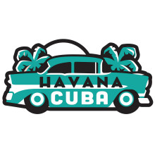 Adesivo Vagabond Heart Havana - Decalcomania souvenir Cuba in vinile resistente alle intemperie