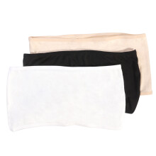 damen trägerloses bustier-tube- farben elastisch bügel l