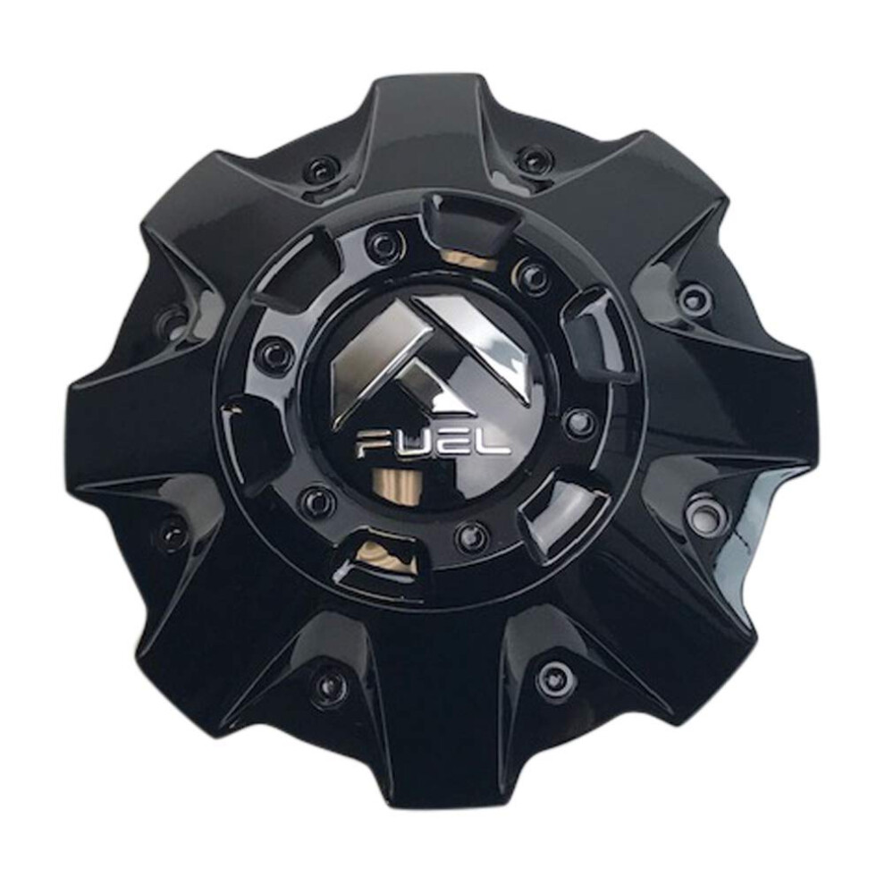 Fuel Offroad Wheels 1001-63GBR Gloss Black Center Cap with Black Rivets-image-OPC-PM8SBNG-NEW