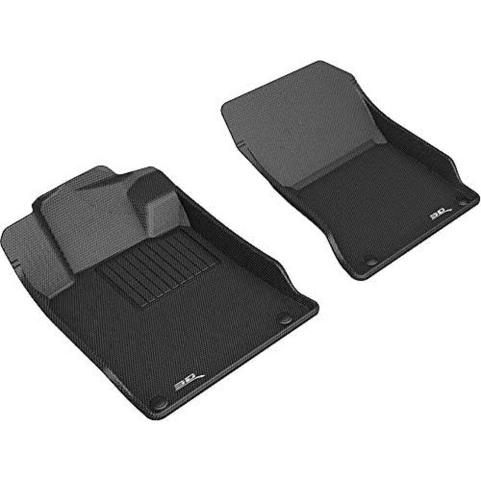 3D Maxpider L1ns11411509 Nissan Altima 2019 Kagu 1St Row Floor Liner, Black 190204046864