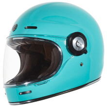 TORC T1 Cascos de motocicleta retro integrales unisex para adultos Robin Egg Blue XX-Large
