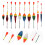 10 Visdrijvers Set Drijflicht Aasboot Hengelsnoer Accessoires 6