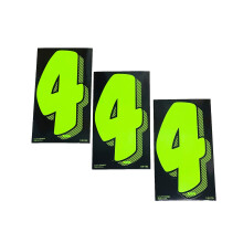 EZ Line vinylstickers voor auto's Chartreuse groot aantal stickers voorruit prijsnummer (nummer 4)