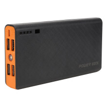 draagbare plastic hoes voor 6x18650 powerbank met USB-poorten