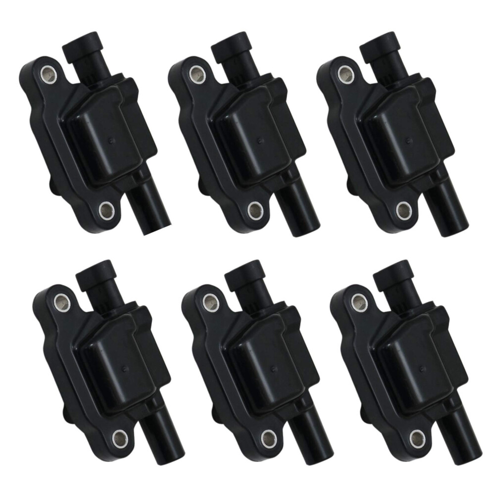 Trq Ignition Coil Set Compatible With 2018-2021 Chevrolet Express 2500 Express 3500 2014-2019 Silverado 1500 2018-2019 Gmc Savana 2500 Savana 3500 Si 191213644522