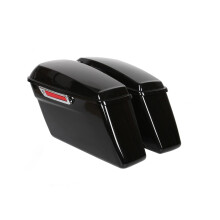 KUAFU Borse laterali rigide Borse laterali con kit di chiusura compatibili con modelli Touring Harley Davidson dal 2014 in poi Road King Street G