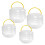 4 Stuks Inklapbare Penselwasser Draagbare Houdersorganizer 1