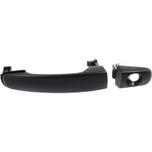 KarParts360 for Pontiac G6 2005-2010 Exterior Door Handle Front Driver Side Textured Black | with Key Hole| Trim:All Submodels
