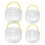 4 Stuks Inklapbare Penselwasser Draagbare Houdersorganizer 10