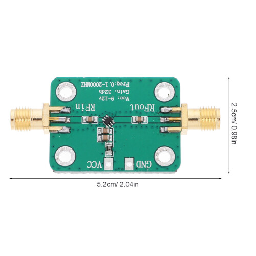 -versterker Module met 0,1-2000 MHz Breedbandversterker 2