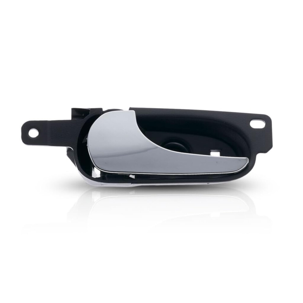 Karparts360 For Buick Lucerne 2006-2011 Interior Door Handle Front Driver Side Bezel With Chrome Lever | Trim:all Submodels Black 197238939612