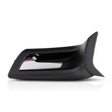 For Pontiac G8 2008 2009 Interior Door Handle Front Driver Side Black bezel with chrome lever | With door lock button | Trim: Base/GT/GXP | GM135217