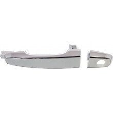 For Pontiac G8 2008 2009 Exterior Door Handle Front Driver Side Chrome | With Key Hole | Trim: Base/GT/GXP | GM1310182 | 92214647