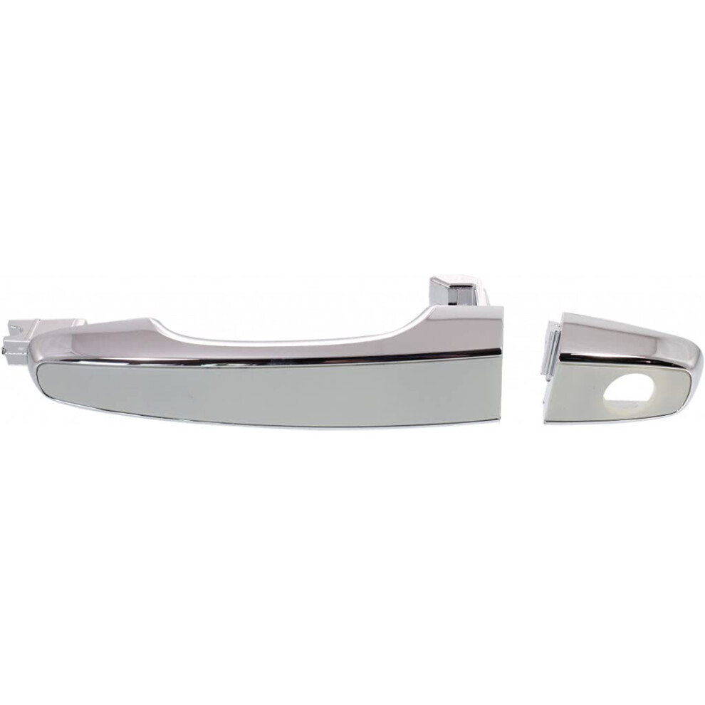 For Pontiac G8 2008 2009 Exterior Door Handle Front Driver Side Chrome | With Key Hole | Trim: Base/Gt/Gxp | Gm1310182 | 92214647 677222749101