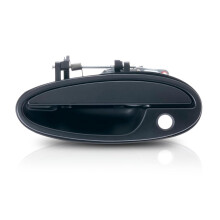 Door Handle for Buick Park Avenue 1997-2005 Driver Side | Exterior | Front | Smooth Black | with Key Hole| Trim: Base/Ultra