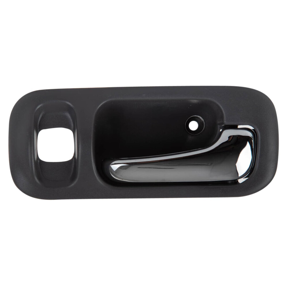 Trq Passenger Side Interior Door Handle Chrome & Compatible With 1997-2001 Honda Cr-V Gray 191213497777