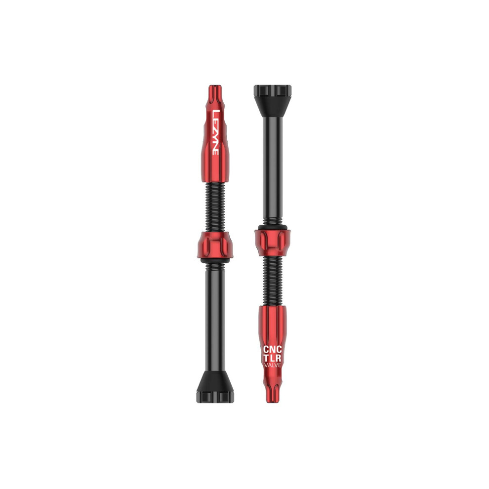 Lezyne Tlr Bicycle Tubeless Valve Stem Road Gravel Mountain Bike Presta Valve Core Remover Red 4710582542442