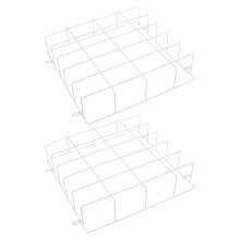 2 stuks exitbord schadebeveiliger - draadkooi voor openbare ruimtes