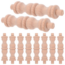 10 onafgewerkte balusters voor meubels