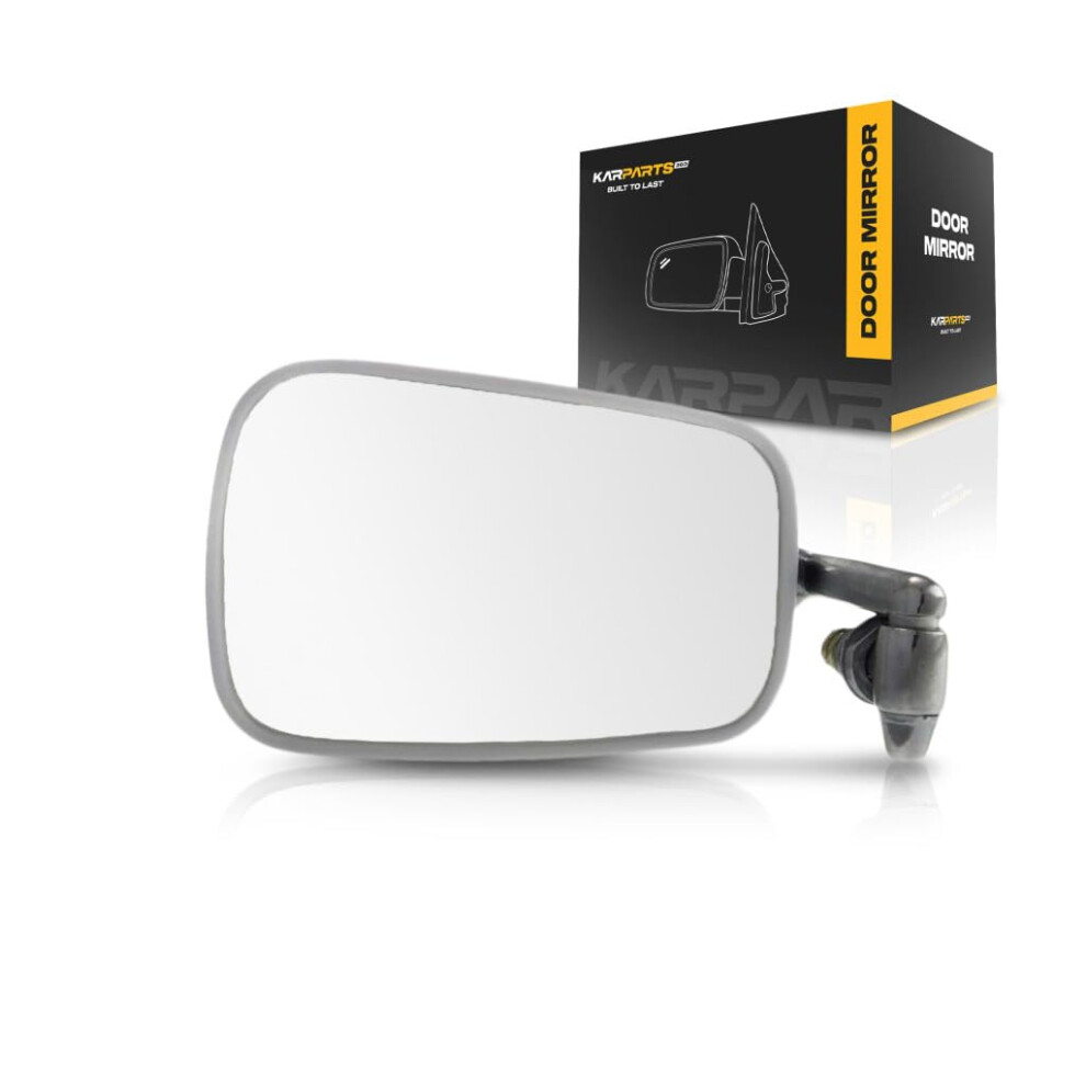 For Volkswagen Beetle 1968-1977 Door Mirror Driver Side | Manual | Non-Heated | Non-Folding | Chrome | Replacement For 113857513D | Vw1320101 618952055520