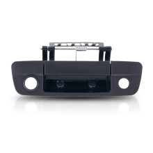 KarParts360 for Ram 1500/2500 / 3500 Tailgate Handle 2011 2012 | Outside | Textured Black | w/Camera Holes | w/Key Holes & Cable | Plastic | CH191512