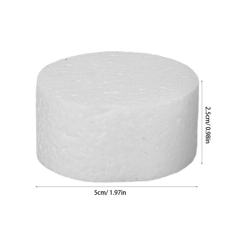 30St : Polystyreen Foam Cilinders 5X2,5Cm Voor DIY 1