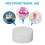 30St : Polystyreen Foam Cilinders 5X2,5Cm Voor DIY 9