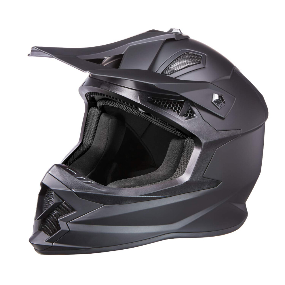 Polaris Tenacity 4.0 Helmet for ATV UTV Side by Side Riding DOT Approved Black 2861557-image-OPC-PM8SHZ7-NEW