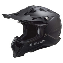 LS2 Helmets MX-Off Road Subverter Evo Casco (negro mate - Grande)