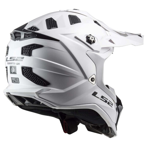 LS2 Casques MX-Off Road Subverter Evo (Blanc brillant - X-Small) 2